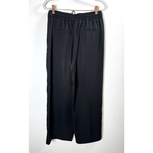 Club Monaco Wide Leg Dress Pants Modern Quiet Luxury Italian Design Work S/P - Picture 5 of 6